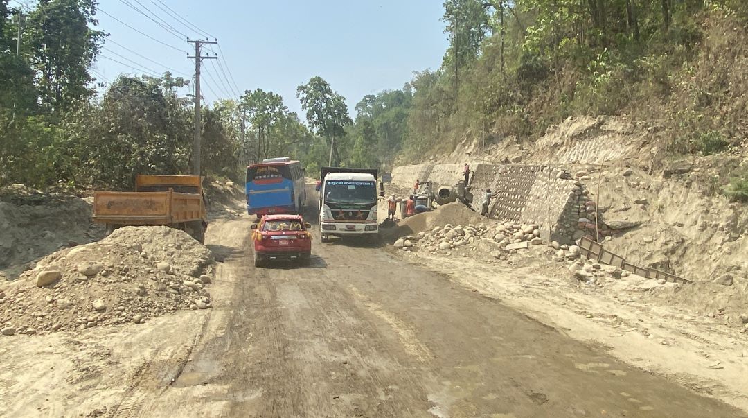 Narayangadh-Butwal road project's timeline extended by one year