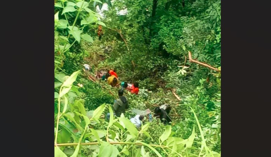 One dead, 14 injured in Khotang microbus accident