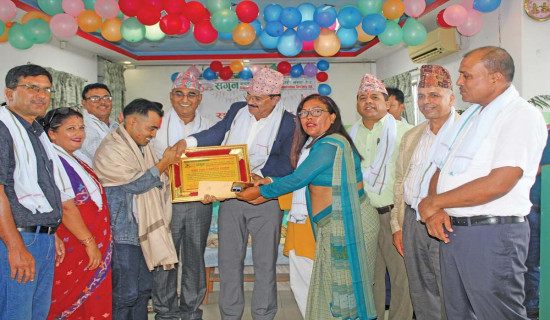 TRN correspondent Khatri honoured