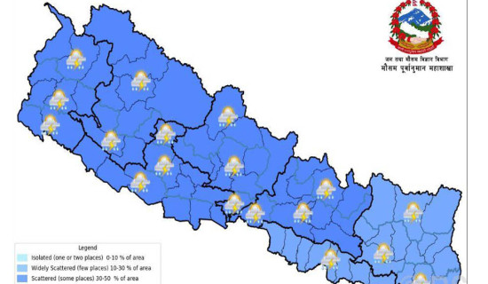 Dang, Banke, Bardiya receive extremely heavy rainfall