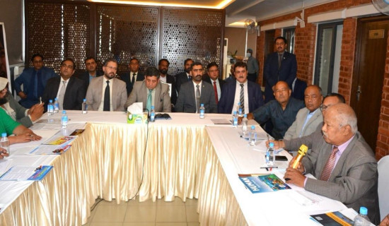 Talk programme on Kashmir held