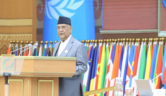 Nepal working closely with China, India for connectivity: PM Oli