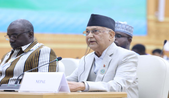 Prime Minister's call for global partnership to tackle disaster risks