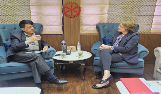 FNCCI President Dhakal meets CEO Rene of Spanish Chamber of Commerce