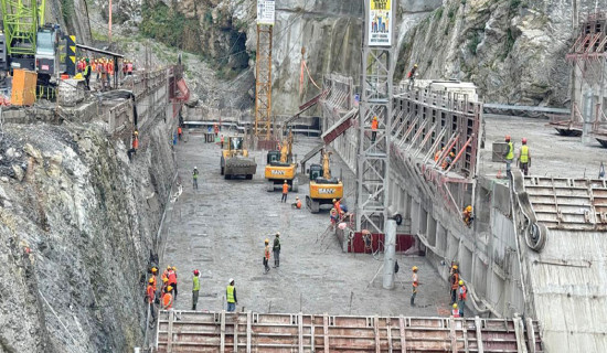 Tanahun Hydro's dam construction in full swing