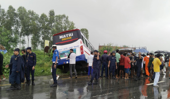 Death toll in Sunsari road accident reaches four, identity of three ascertained