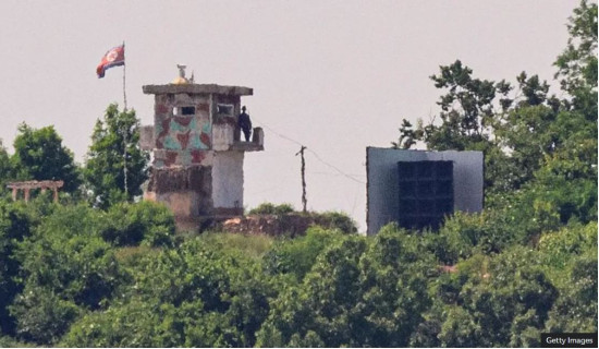 N Korea denies removing propaganda loudspeakers at border