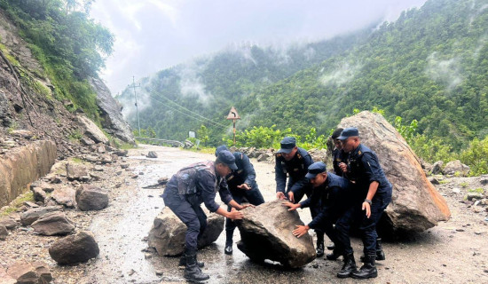 Karnali Highway blocked 21 times in three months