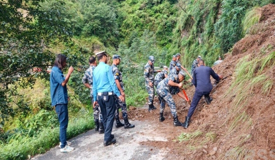 Tamghas-Ridi road section blocked