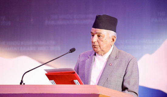 All sides need to abide by Paris Agreement: President Paudel