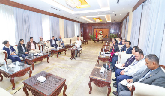 PM Oli briefed on extension of Digital Nepal Framework