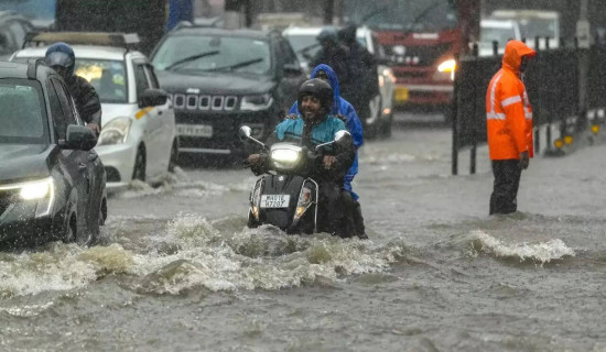 Heavy rains batter India's Mumbai: Santacruz tops with 151 mm downpour in 6 hours