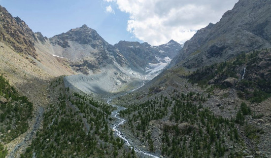 Geologists fail to measure Ventina glacier