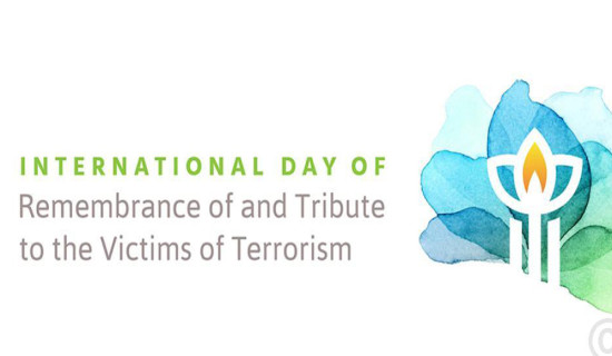 Int'l Day of Remembrance and Tribute to the Victims of Terrorism being marked