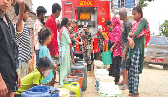 Only 27% people have access to pure drinking water