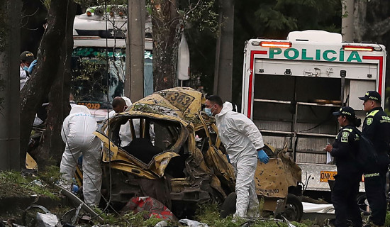 17 killed in a car bomb attack in Colombia