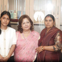 Bipin's family calls on President Paudel