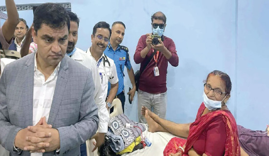 Govt committed to control cholera outbreak: Minister Paudel