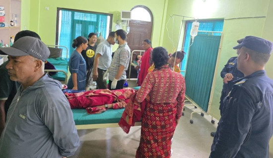 19 injured in Salyan jeep accident