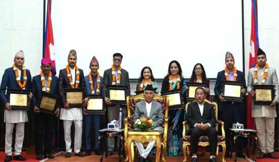 Nurturing of art, literature and culture inevitable for prosperity: President Paudel