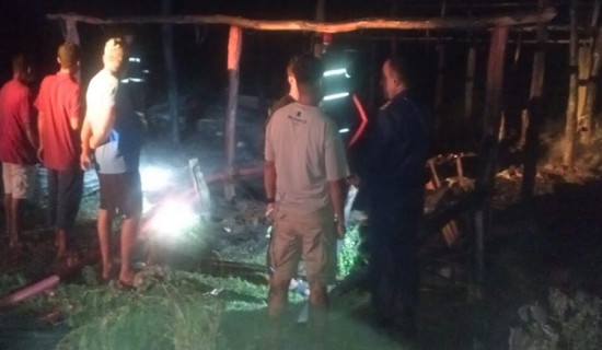 Fire breaks out Chulachuli, Ilam: Damage worth over Rs 300,000