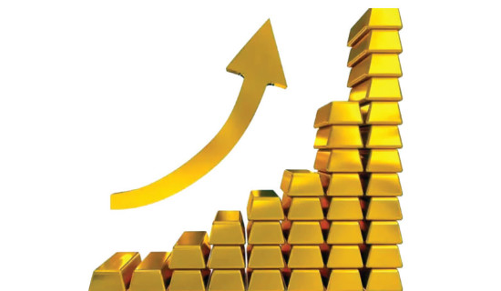 Gold price up by 600