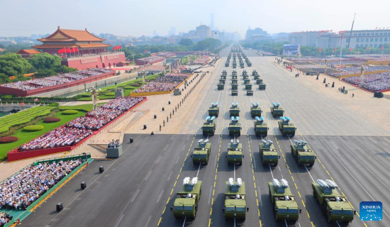 China holds massive parade to mark 80th anniversary of WWII victory