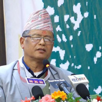 Home Minister Lekhak urges contractors to maintain quality in construction works