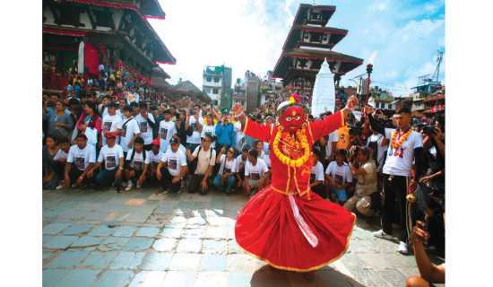 Kathmandu comes alive to celebrate Indra Jatra
