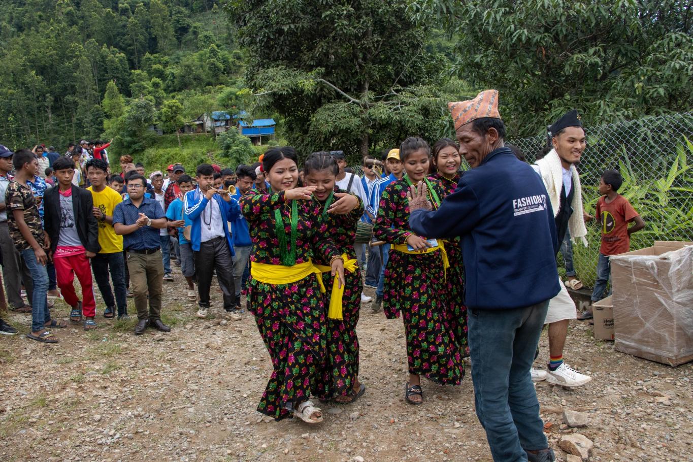 Chepang community celebrating Nwangi festival today