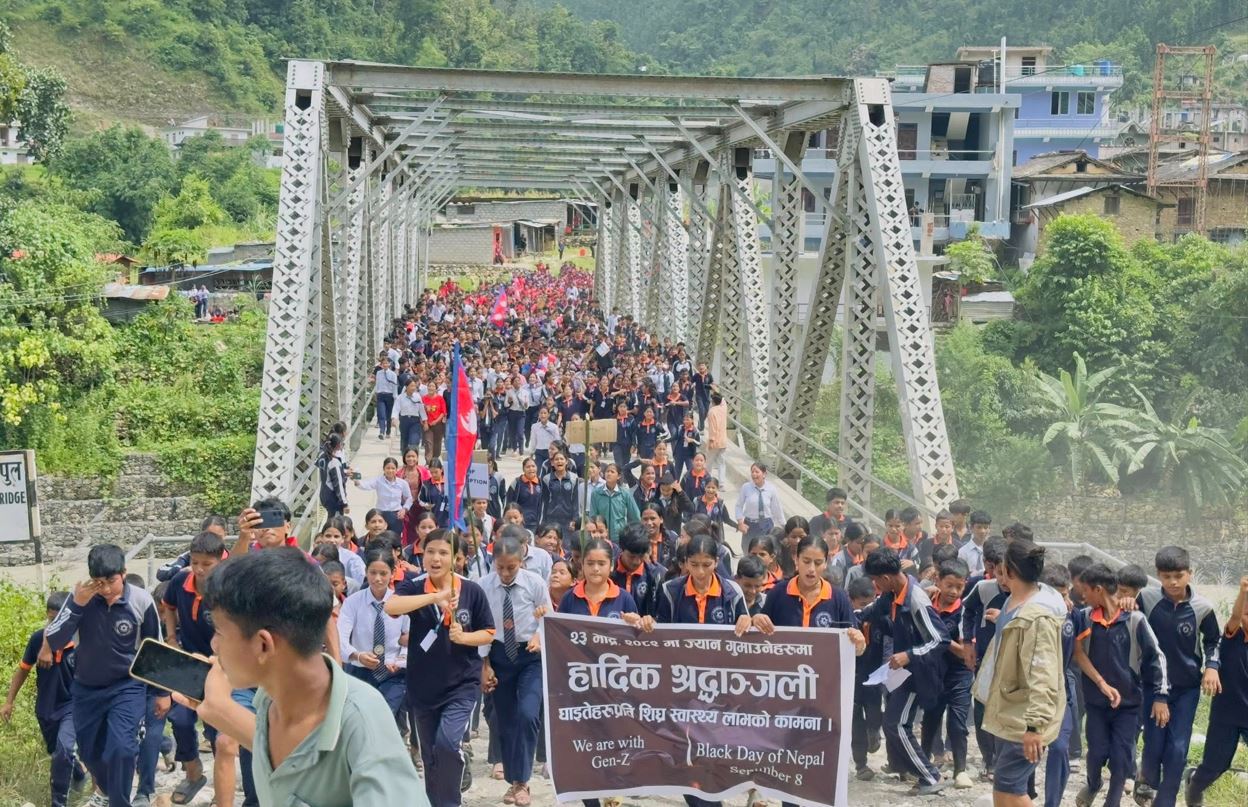 Gen-Z’s peaceful protests spread across Rukum villages