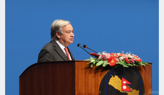 UN Secretary-General Guterres urges restraint