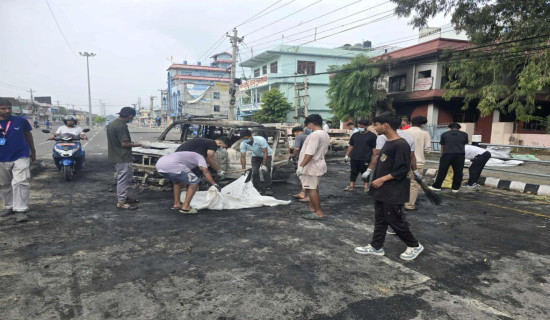 GenZ start clearing debris from damaged areas
