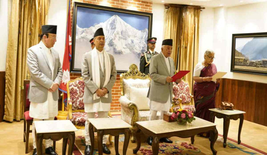 MPs-elect taking oath at 1:00 pm today