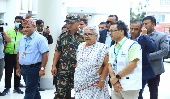 PM Karki visits Gen Z youth receiving treatment at Trauma Centre