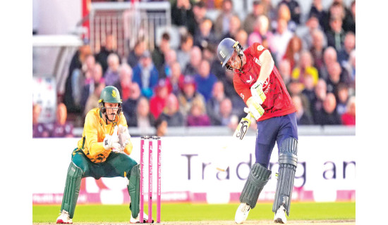 England smash T20 record against South Africa