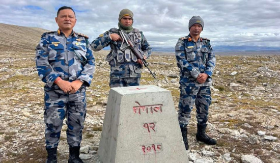 SSP-led patrol team of APF monitors border pillars in Hilsa and Lapcha regions