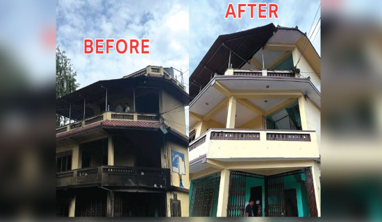 Communities help rebuild burnt police buildings, but officers still lack morale