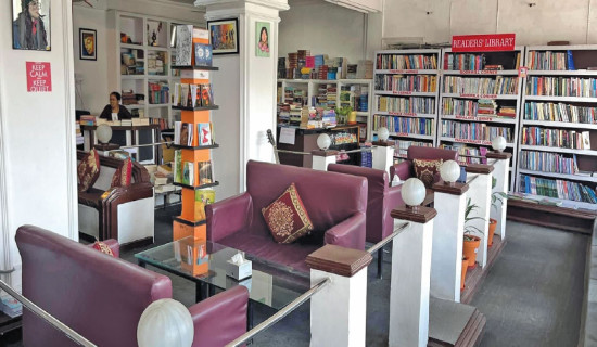 Reading culture flourishes  in Pokhara