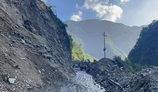 One-way traffic resumes along Muglin-Narayanghat road section