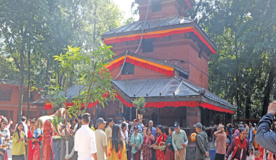 Devotees throng Baglung Kalika Bhagawati