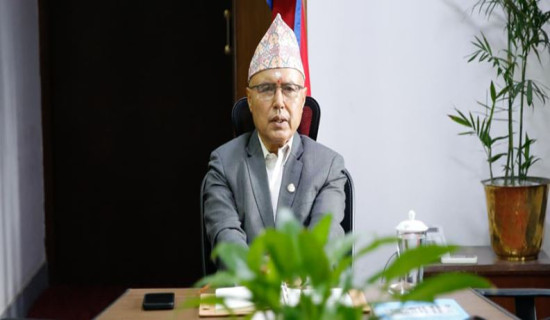Finance Minister Khanal assumes charge of MoFAGA