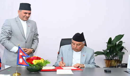 President issues ordinance related to voter name list