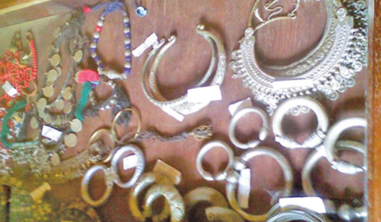 Tharu women’s traditional jewelry disappearing