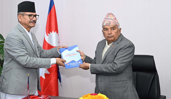 Dalit Commission presents annual report before President
