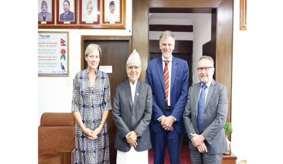 European, Japanese envoys call on Finance Minister Khanal