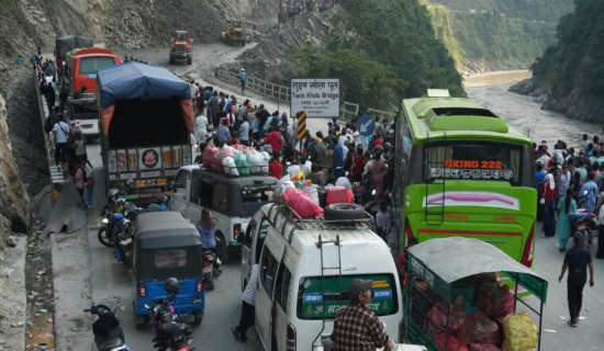 Narayangadh-Muglin road opened for traffic