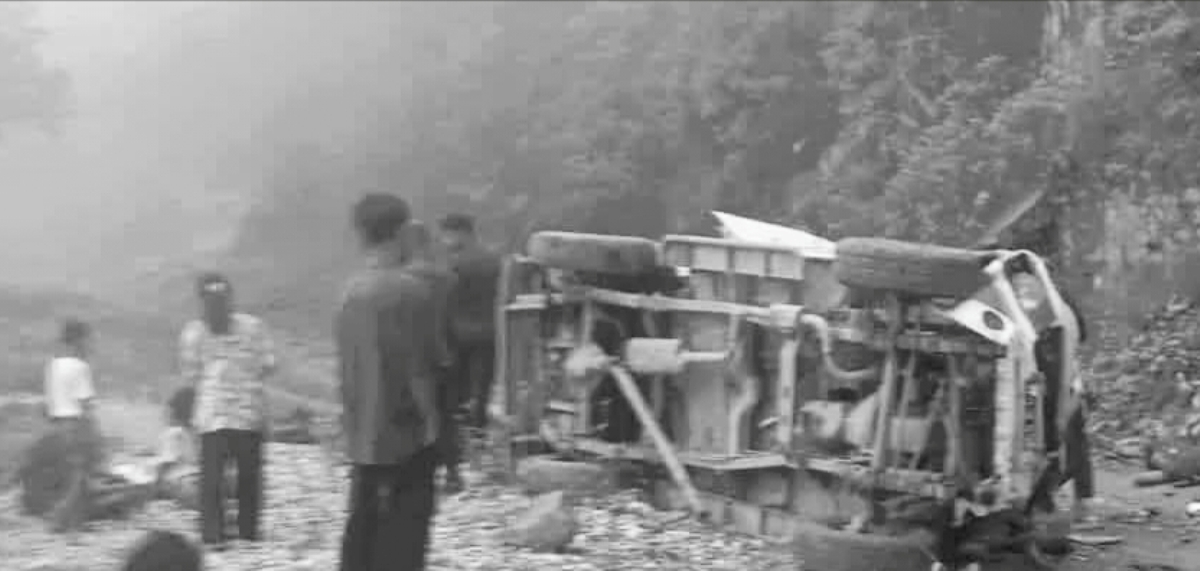 One dead, eight injured in Kanchanpur road mishap