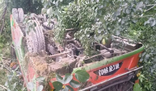 40 injured in Kapilvastu bus accident