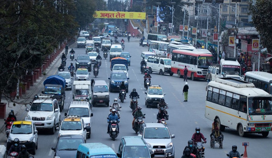 Entry, exit of long route vehicles barred from Kathmandu due to incessant rainfall